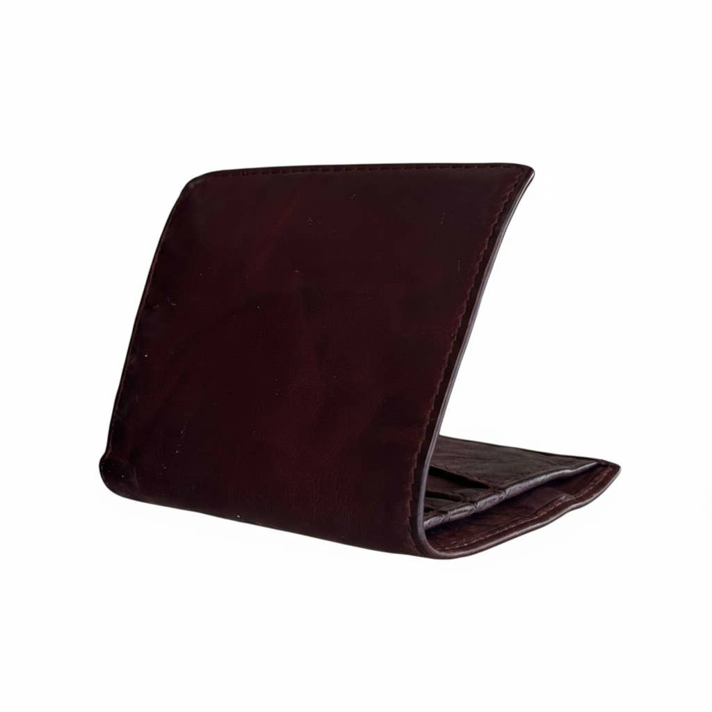 Portafoglio Uomo Vera Pelle Nero