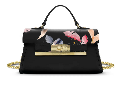 Borsa Alviero Rodriguez Chantal Brush Leafs