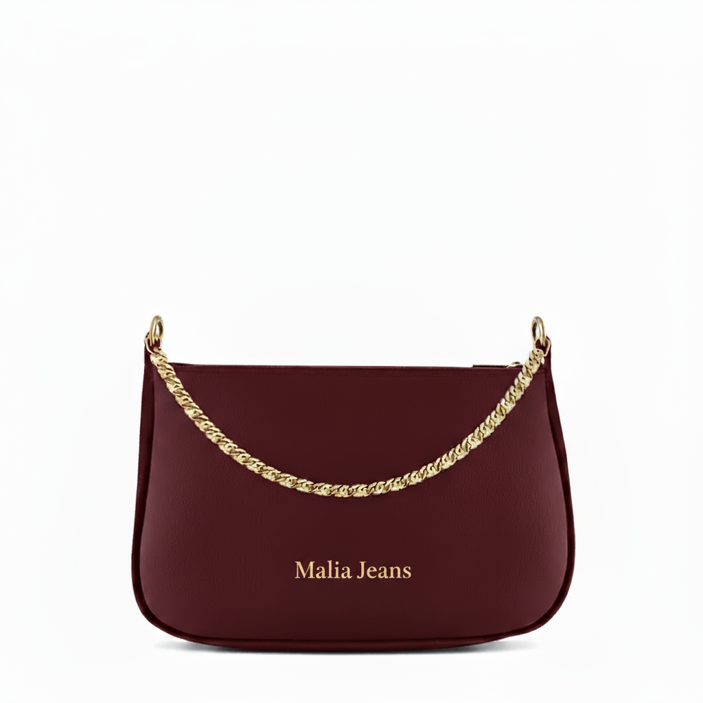 Borsa da Donna in Vera Pelle Boredeaux