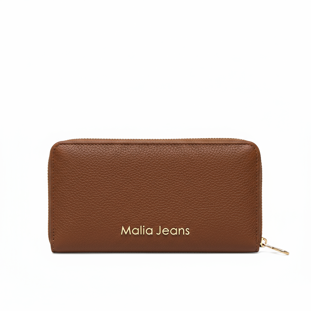 Portafoglio da Donna in Vera Pelle: Marrone