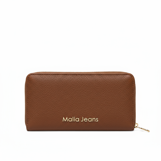 Portafoglio da Donna in Vera Pelle: Marrone