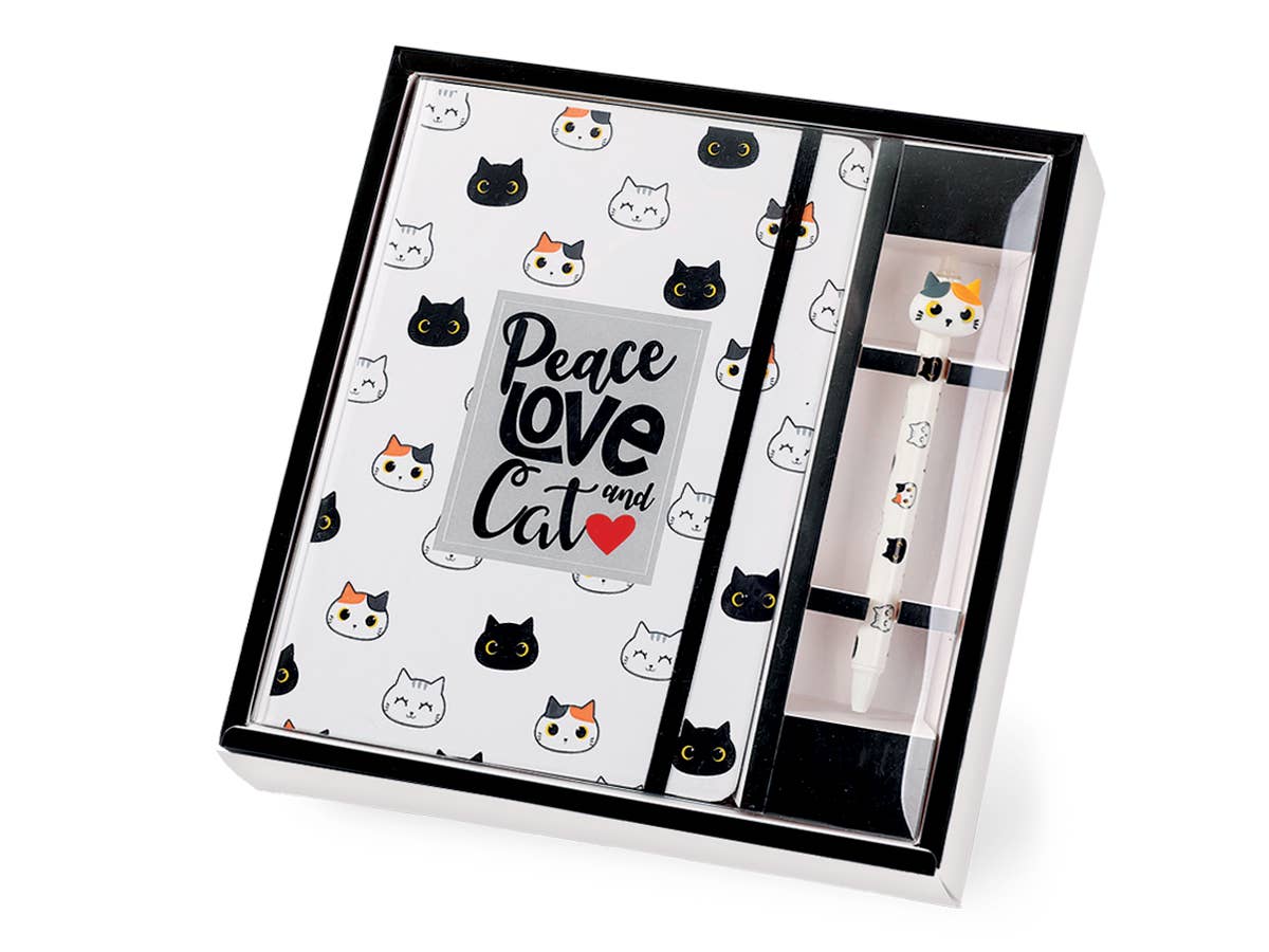 I-Total Set Quaderno A5 + Penna Cat