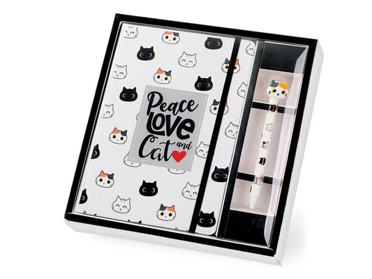 I-Total Set Quaderno A5 + Penna Cat