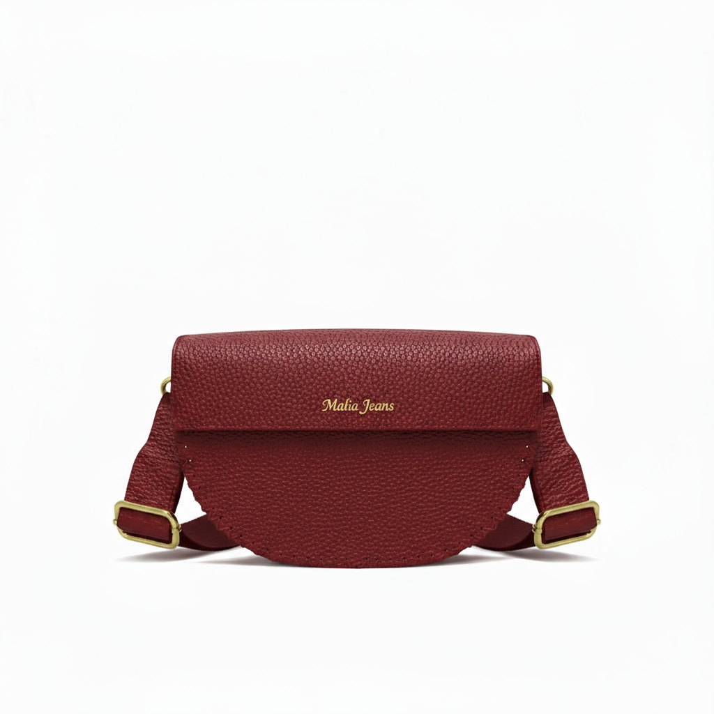 Borsa da Donna in Vera Pelle Boredeaux