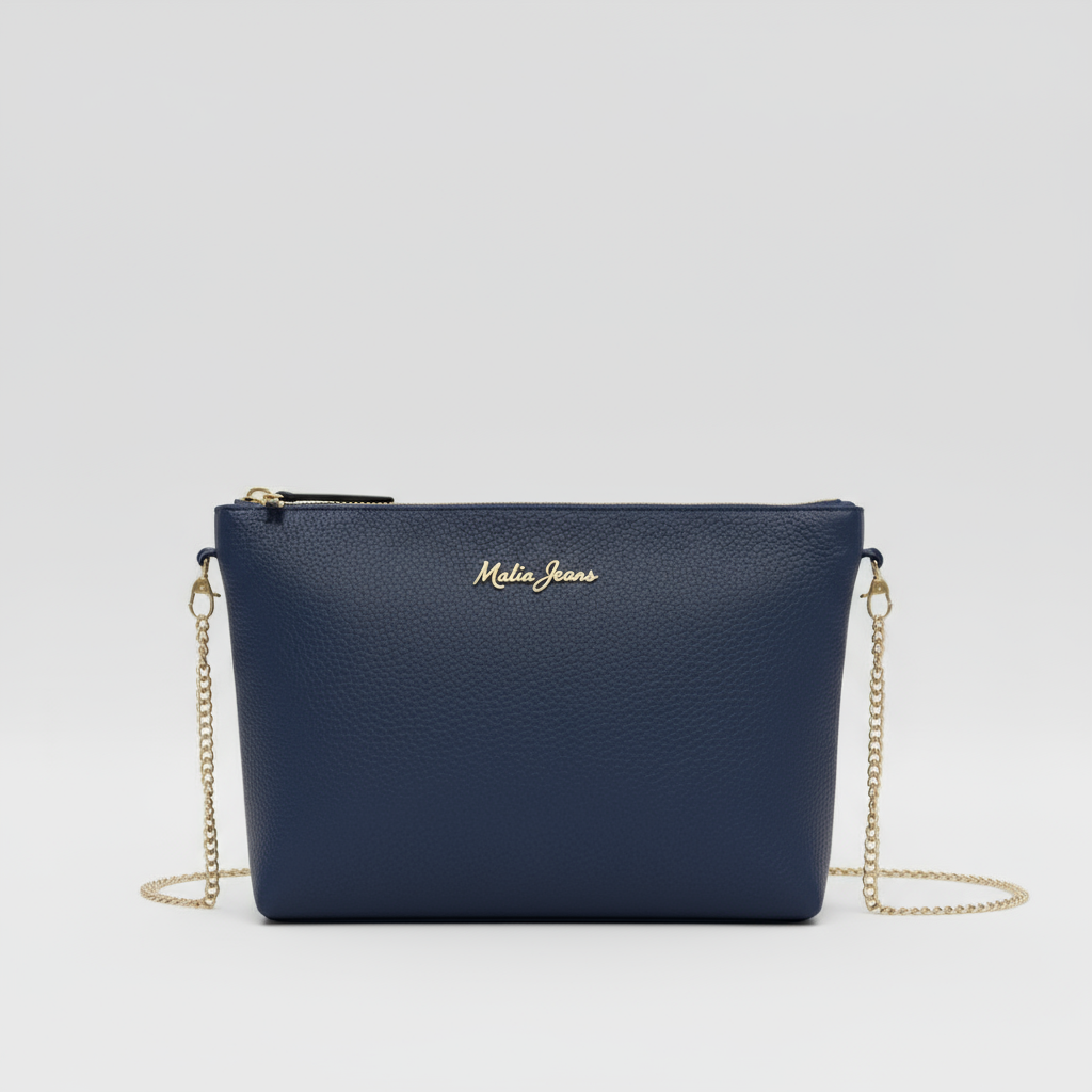 Borsa da Donna in Vera Pelle MLP2501: Blu