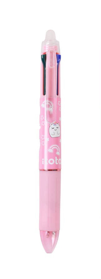 I-Total Penna Cancellabile 4 in 1 UNICORN