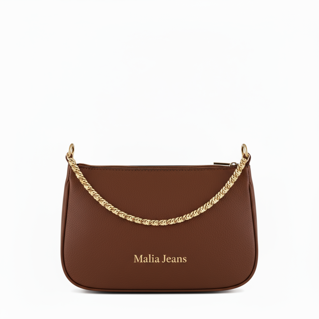 Borsa da Donna in Vera Pelle Marrone