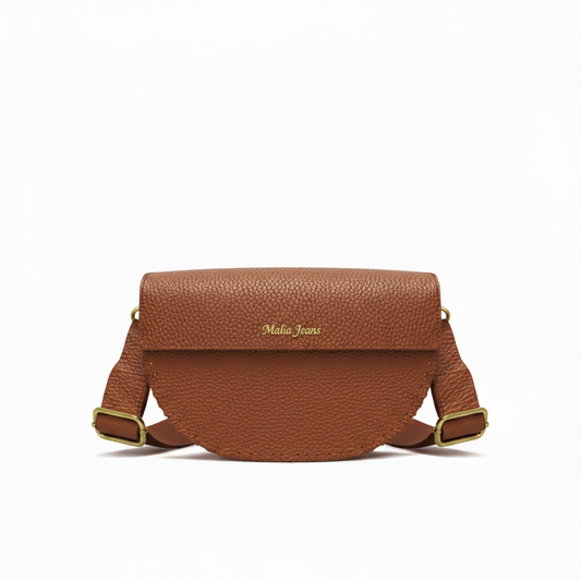 Borsa da Donna in Vera Pelle Marrone